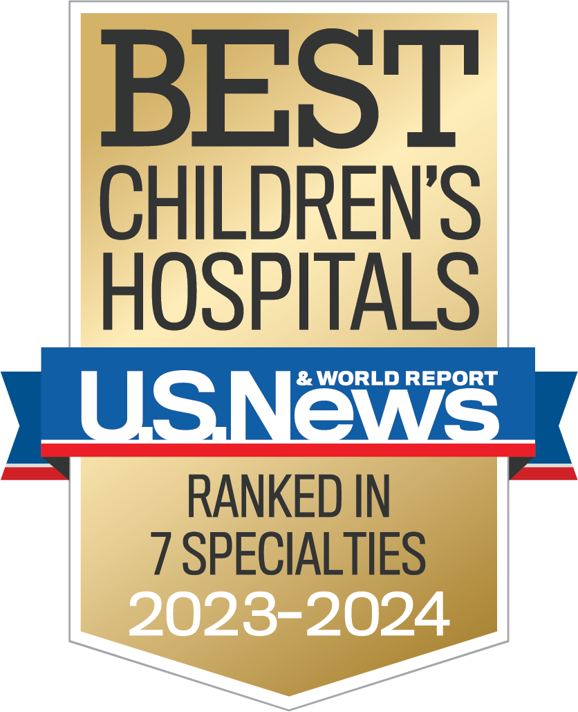 U.S. News & World Report Best Children's Hospitals Logo