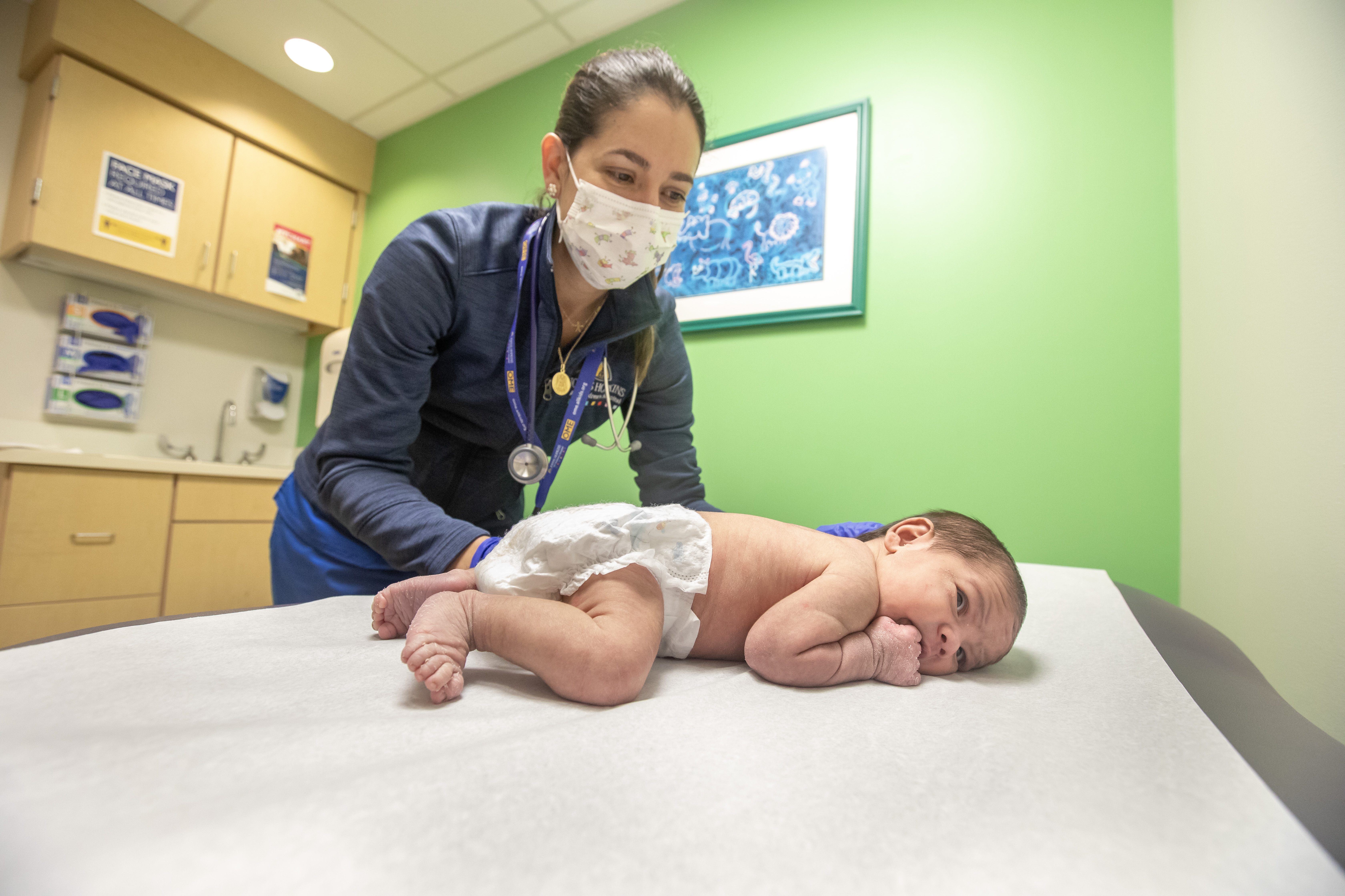 Resident with patient