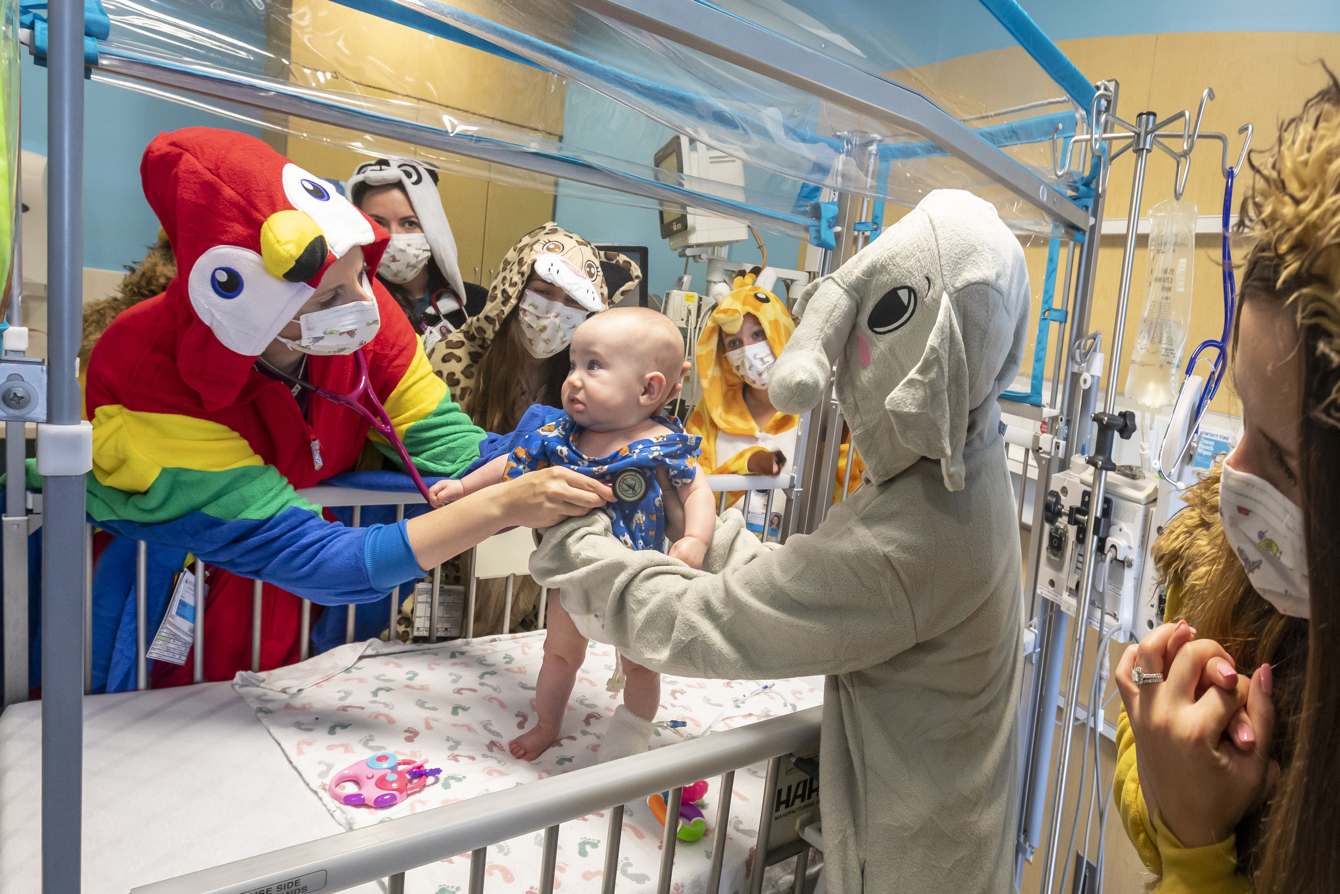 Residents with patient