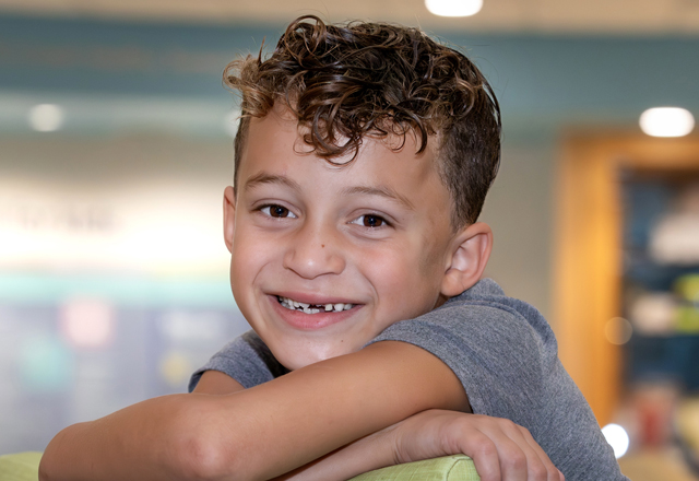 Image: Pediatric epilepsy patient at Johns Hopkins All Children's Hospital