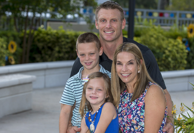 McKinley with her family