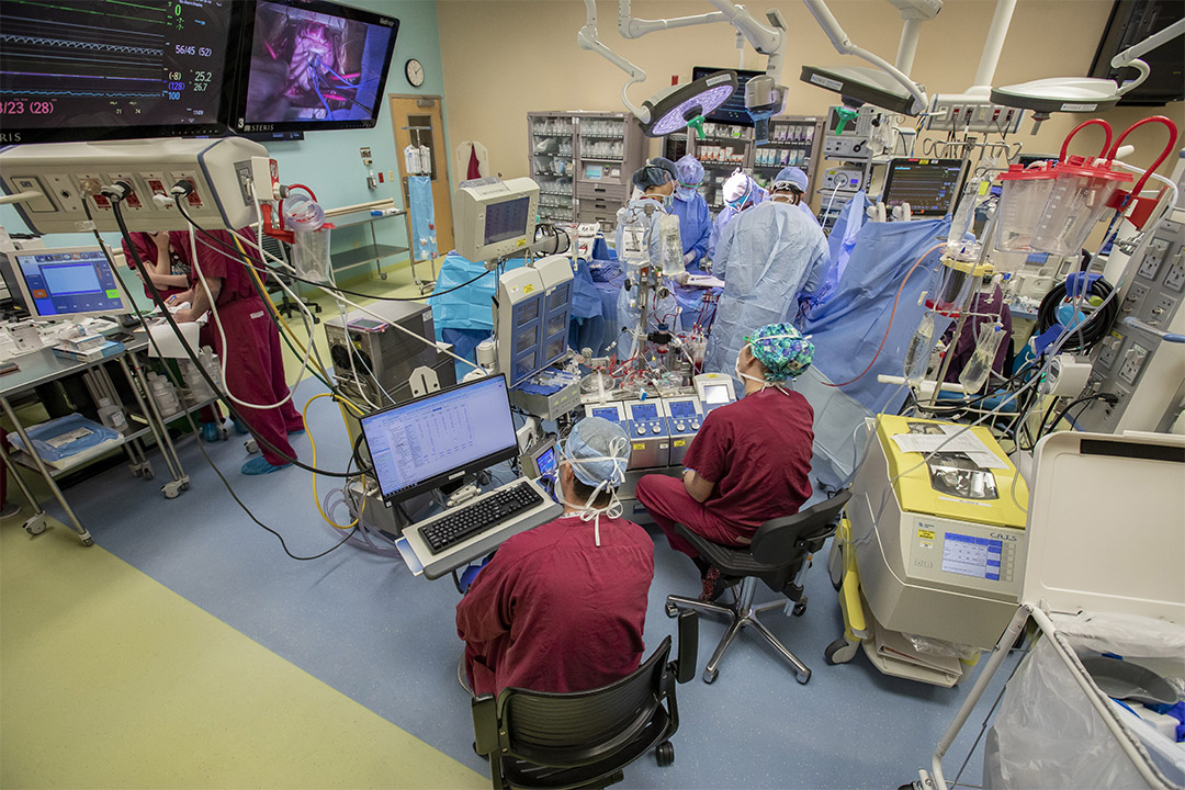 The heart surgery team at Johns Hopkins All Children's Hospital
