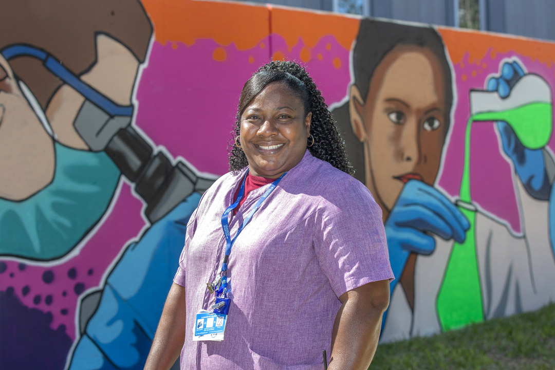 Rosa Jackson at Johns Hopkins All Children's.