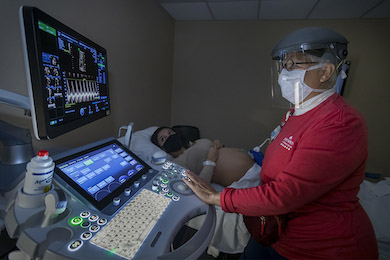 Baba Wilhm who has been a fetal sonographer at Johns Hopkins All Children's for nearly 15 years.
