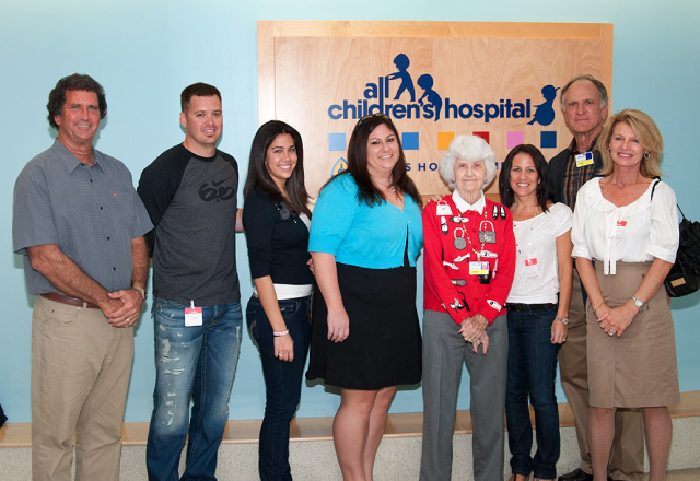 Audrey Resop was passionate about volunteering in the hospital's gift shop, to help support hospital programs and services through the All Children’s Guild.