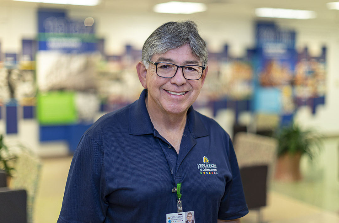 Luis Montes, M.D., at Johns Hopkins All Children's Hospital
