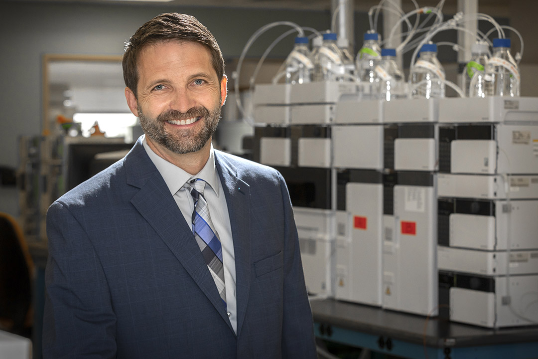 David Graham, Ph.D., associate professor and the director of the Johns Hopkins All Children’s Molecular Determinants Core