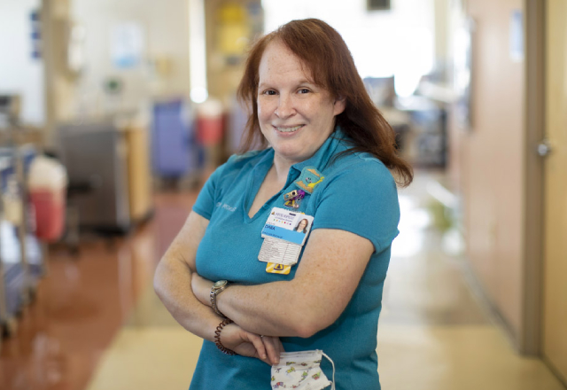 Child Life specialist Dara Jackson