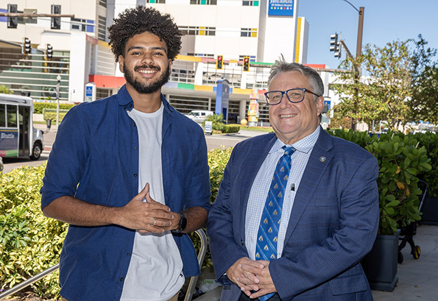 João Carlos Ramalho de Freitas with Laszlo Nagy, M.D., Ph.D.