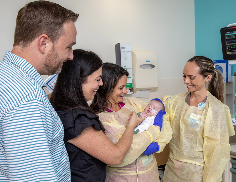 Lucas, NICU, Johns Hopkins All Children's Hospital