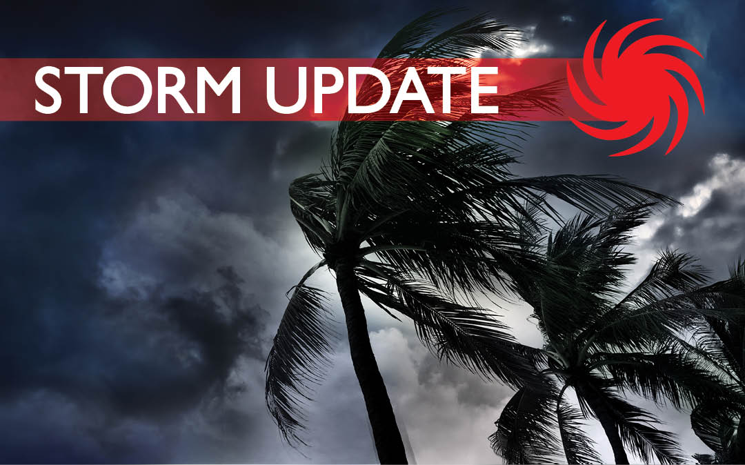Storm update graphic