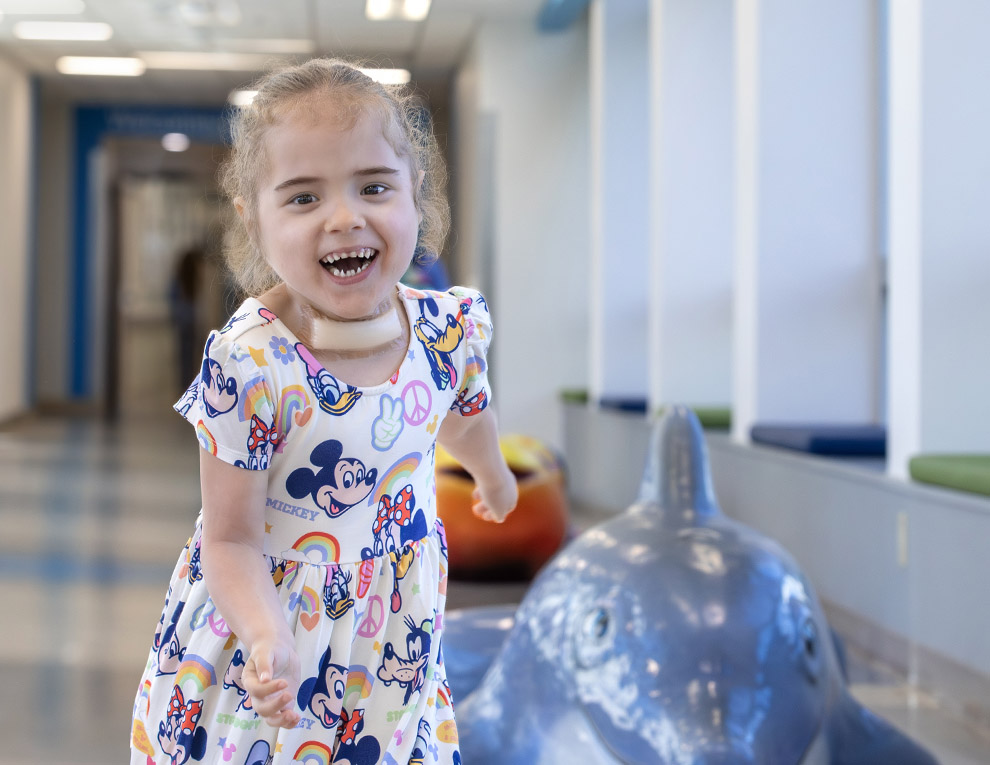 A Special Journey: Helping Savannah Breathe on Her Own