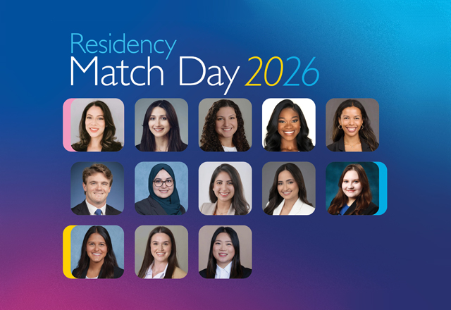 Picture: Celebrating New Residents at Johns Hopkins All Children's on Match Day 2026 