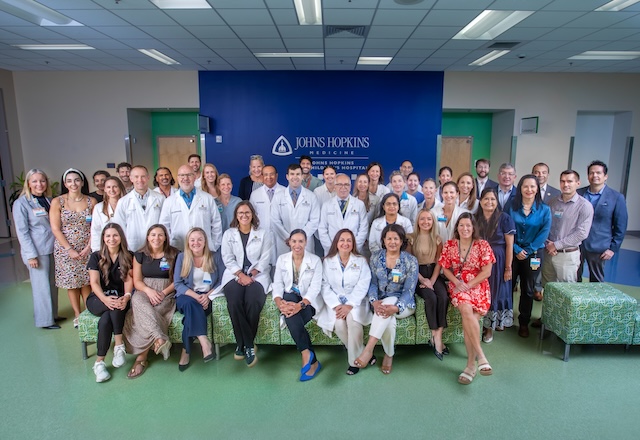 The anesthesia team at Johns Hopkins All Children's