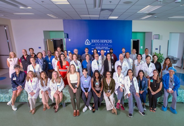 Johns Hopkins All Children's Anesthesia Team