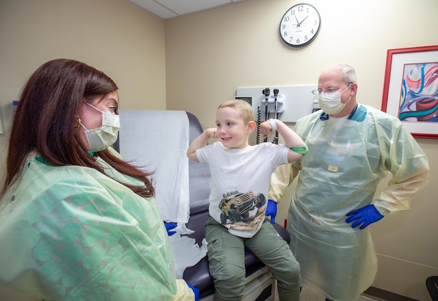 Scott at Johns Hopkins All Children's