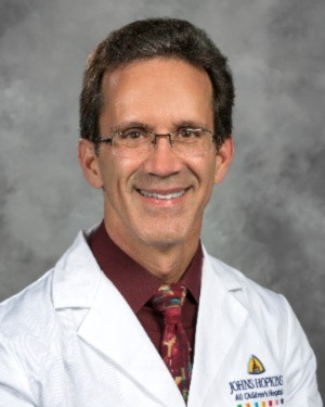 Doctor Juan Dumois, MD, a Pediatric Infectious Diseases physician at Johns Hopkins All Children's Hospital.