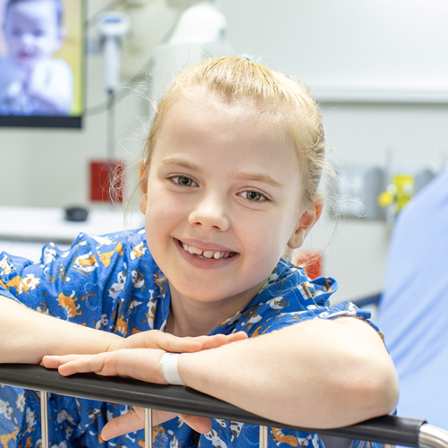 Picture: patient Vaida, Johns Hopkins All Children's Esophageal and Airway  Program