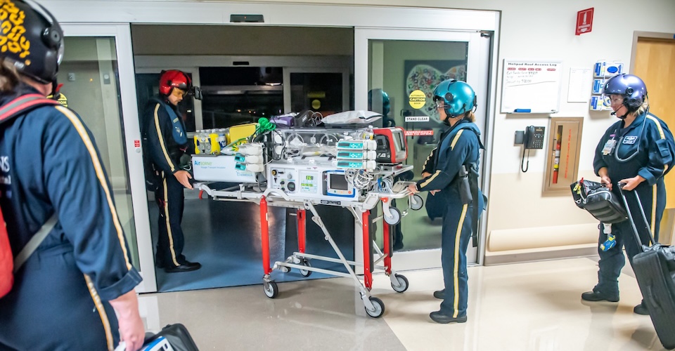 LifeLine Critical Care Transport Team at Johns Hopkins All Children's