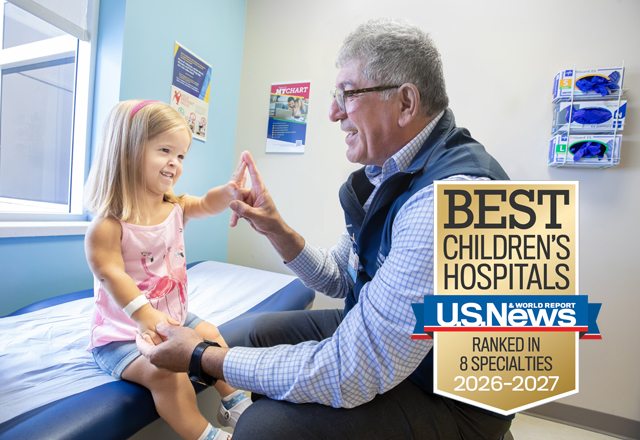 Johns Hopkins All Children’s Ranks #1 in Florida for 4th Consecutive Year