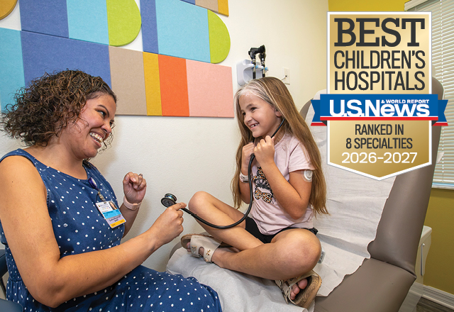Johns Hopkins All Children's Ranks #1 for the Fourth Year in a row