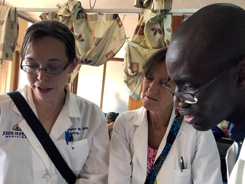 Dr Saylor Launches Neurology Training Program in Zambia Featured Slide 3