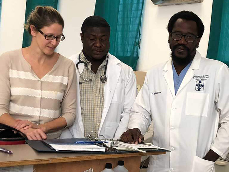Dr Nicoline Schiess in Haiti Featured Slide 2