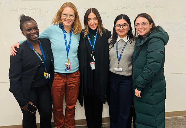 Johns Hopkins clinicians with the Center for Humanizing Medicine on a retreat.