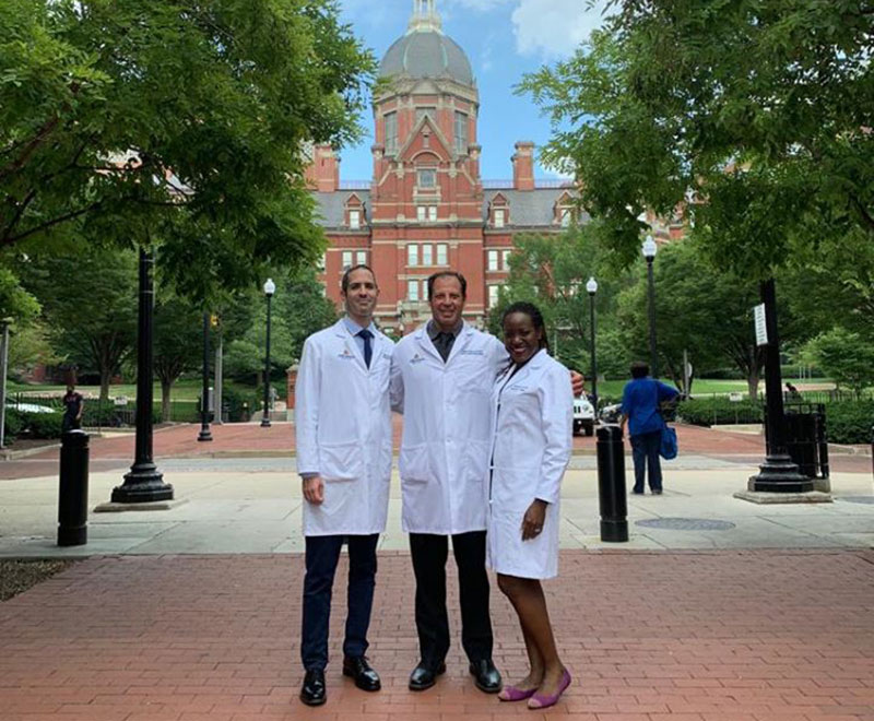 Dr. Gordon with 2019-20 fellows