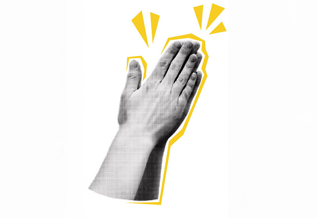 clapping hands