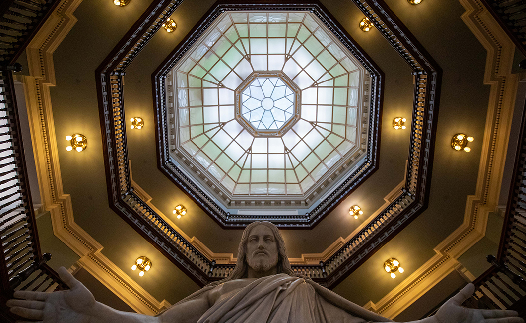 Dome and statue