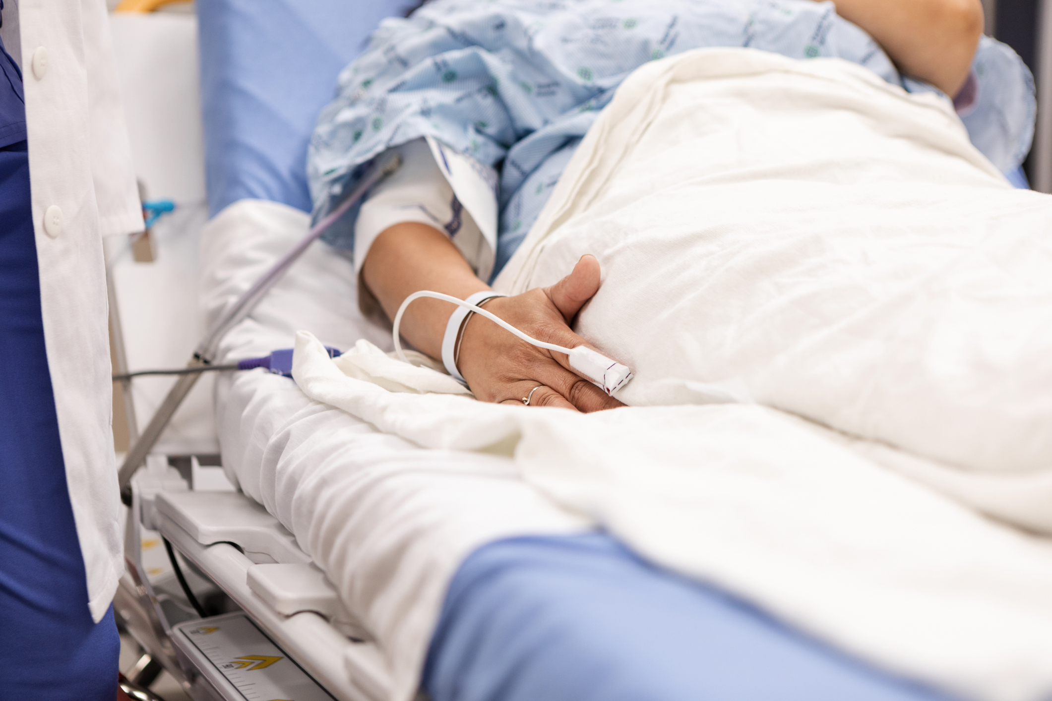 Woman ICU