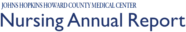 Howard County General Hospital Nursing Annual Report (logo)