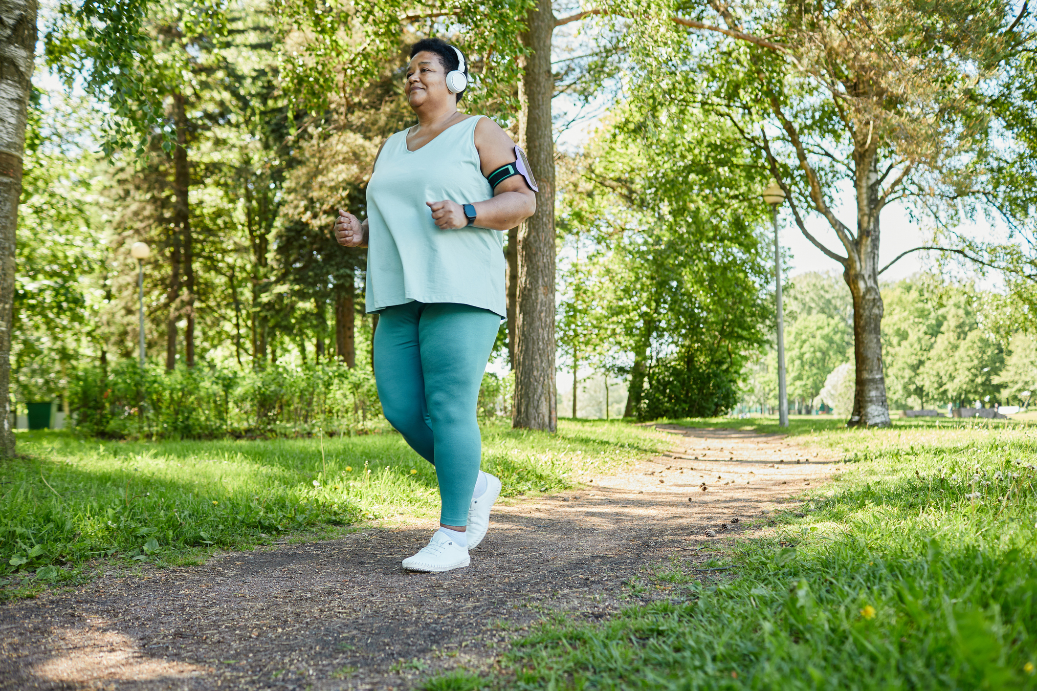 Woman running