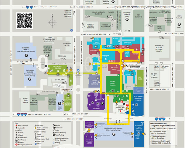JHH parking map