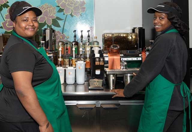 Starbucks employees