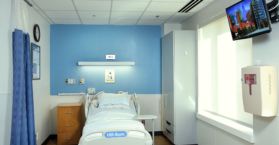 Patient room photo