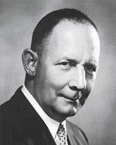 Black and white headshot of Charles Herbert "Herb" Dankmeyer