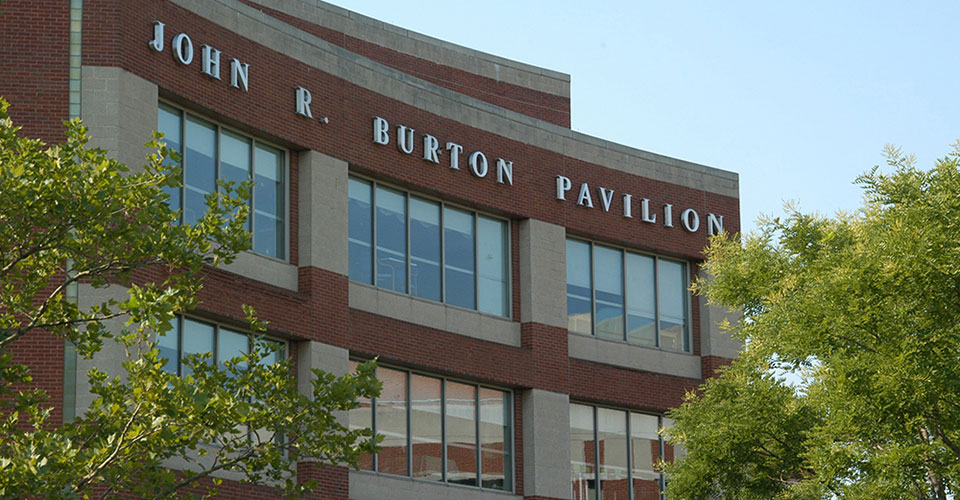 John R Burton Pavilion exterior