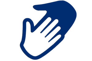 icon two hands handshake