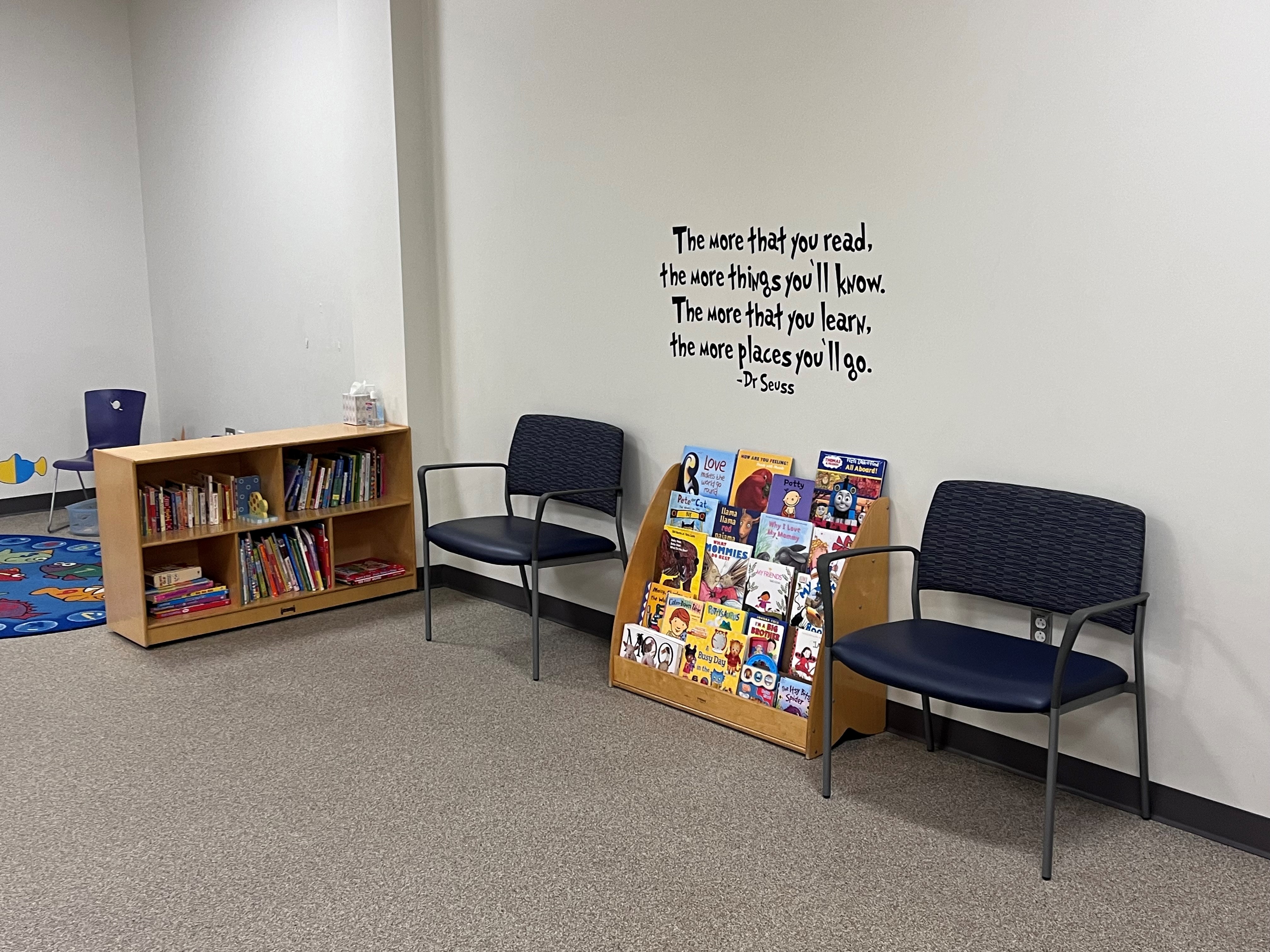 Johns Hopkins Bayview Preschool IOP Reading Area