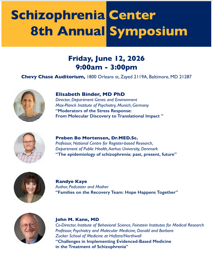 screenshot of schizophrenia symposium poster