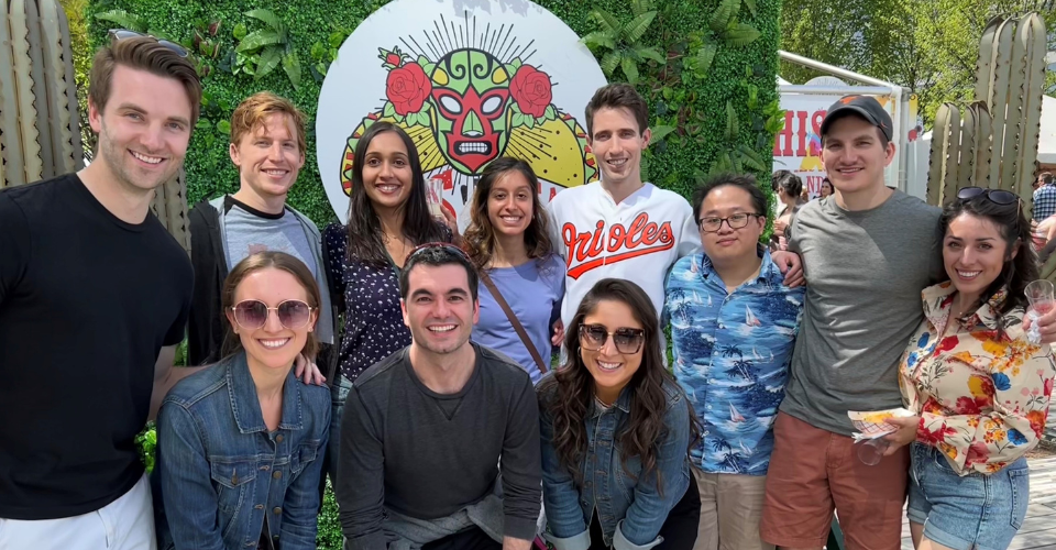 residents at a taco festival