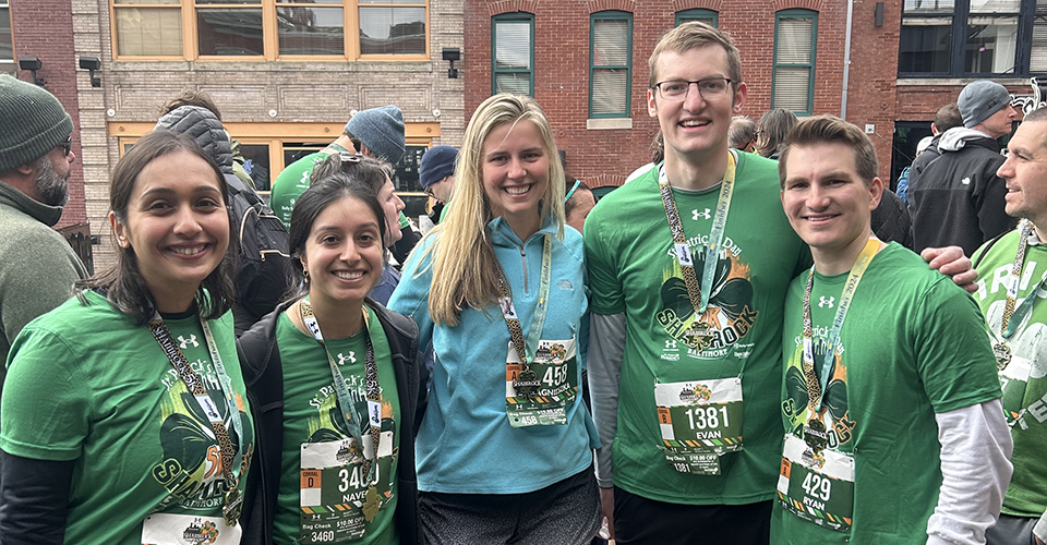 Residents at the Shamrock 5k