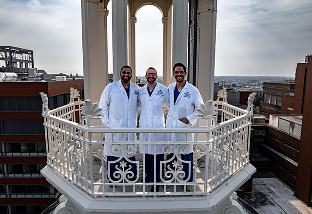Residents on the dome
