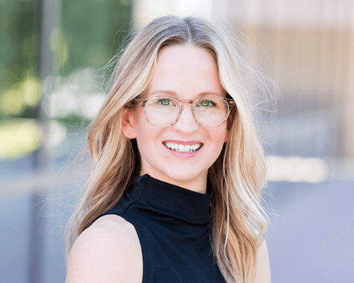 A photo of Sarah Leins, PA-C.