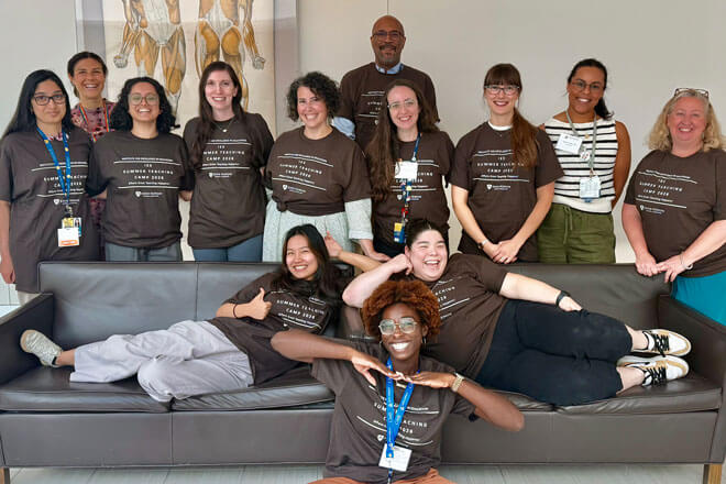 pediatric residency team at the 2026  IEE Summer Teaching Camp