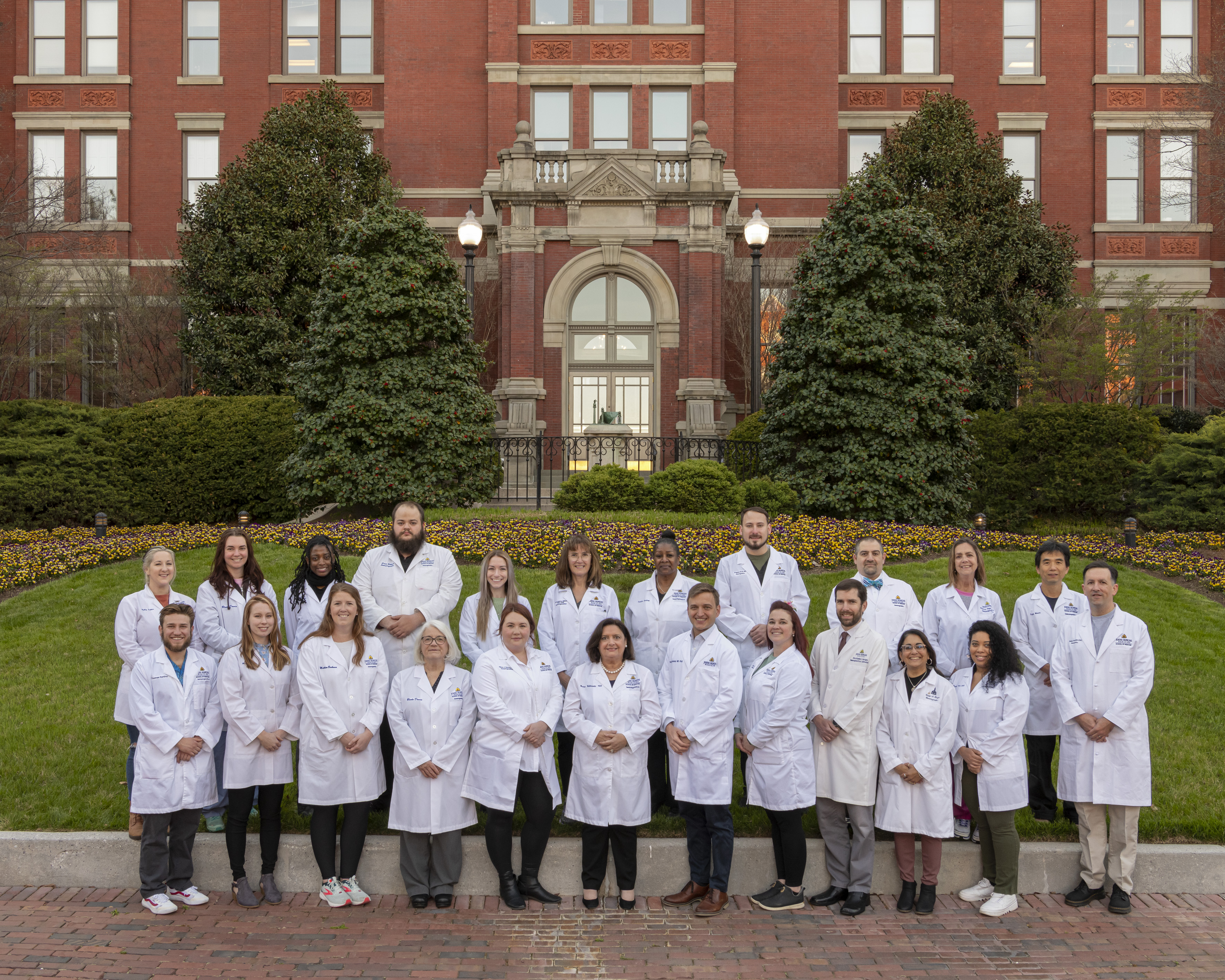 The personnel of Dr. Maria Bettinotti's Immunogenetics Lab.