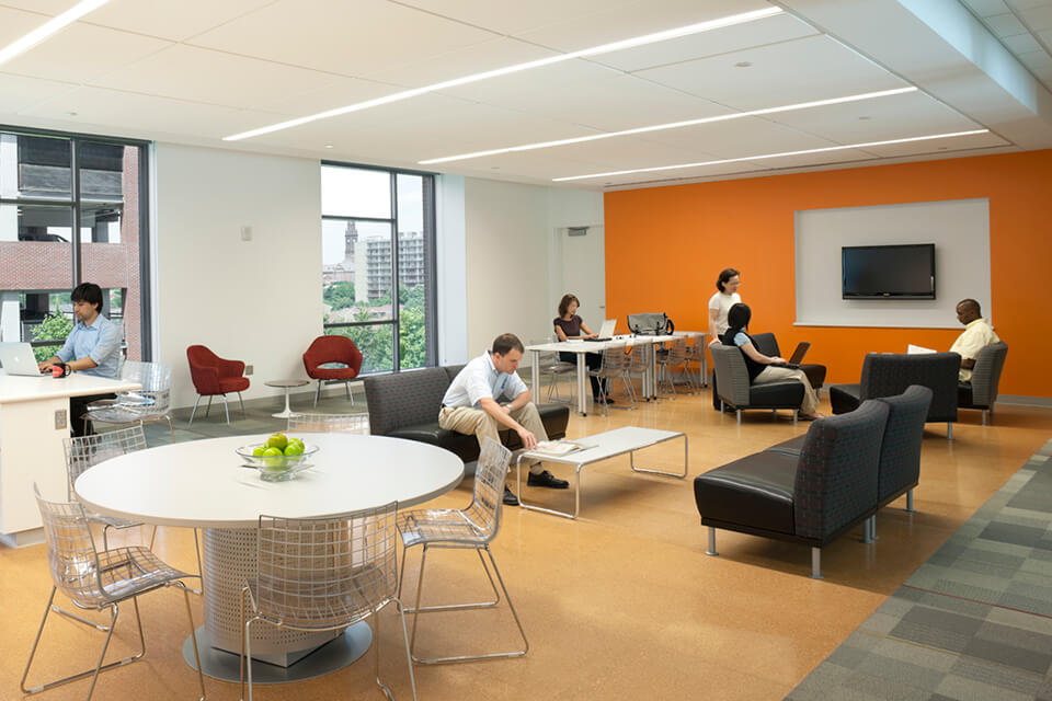 The four College suites are meant to be used as social space for medical students.