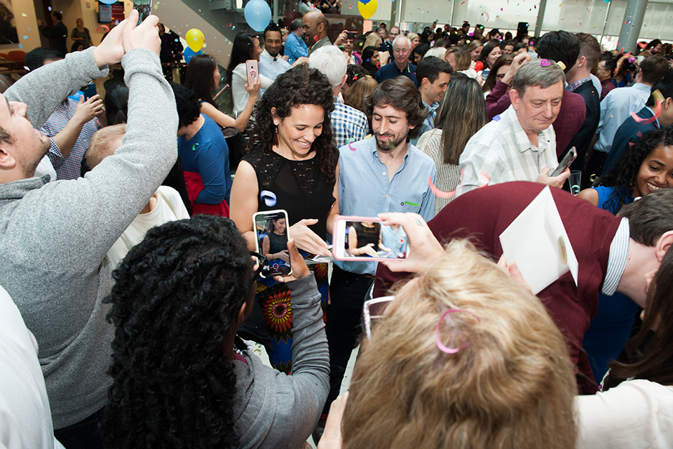  Students and faculty share the excitement of Match Day